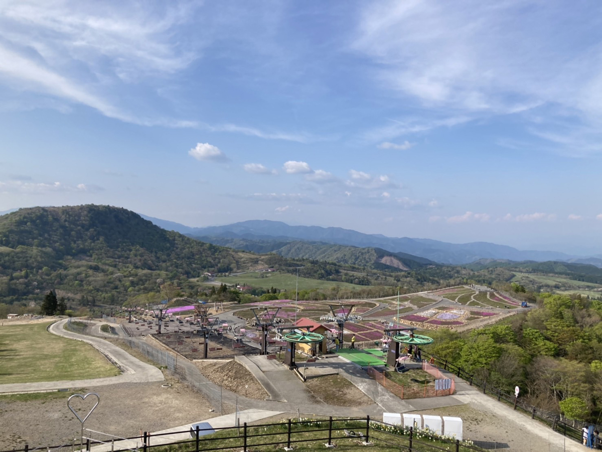 萩太郎山展望台からの眺め