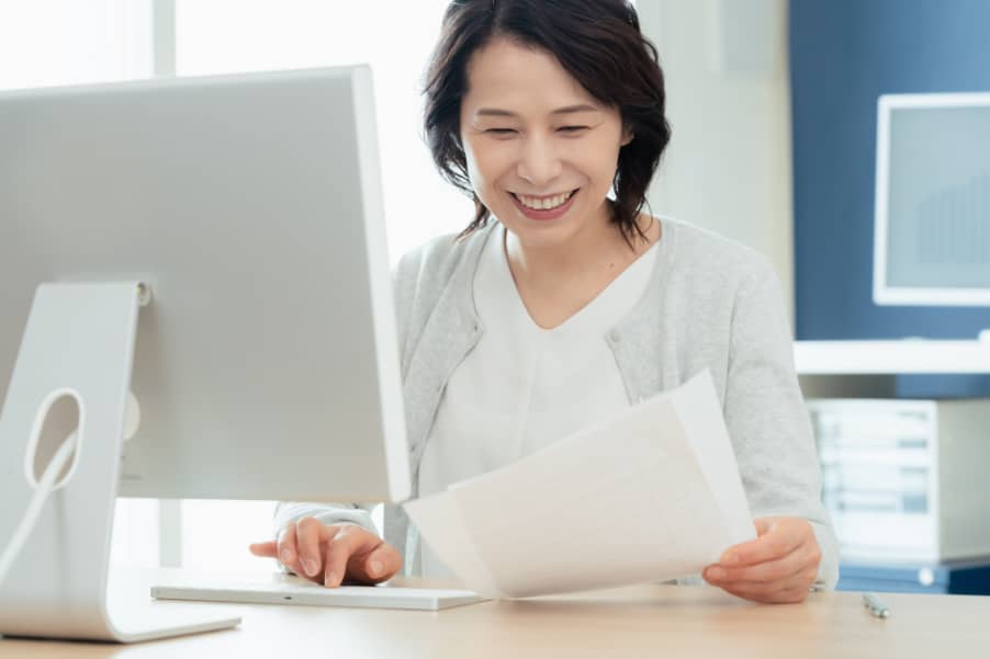 ミドル女性仕事