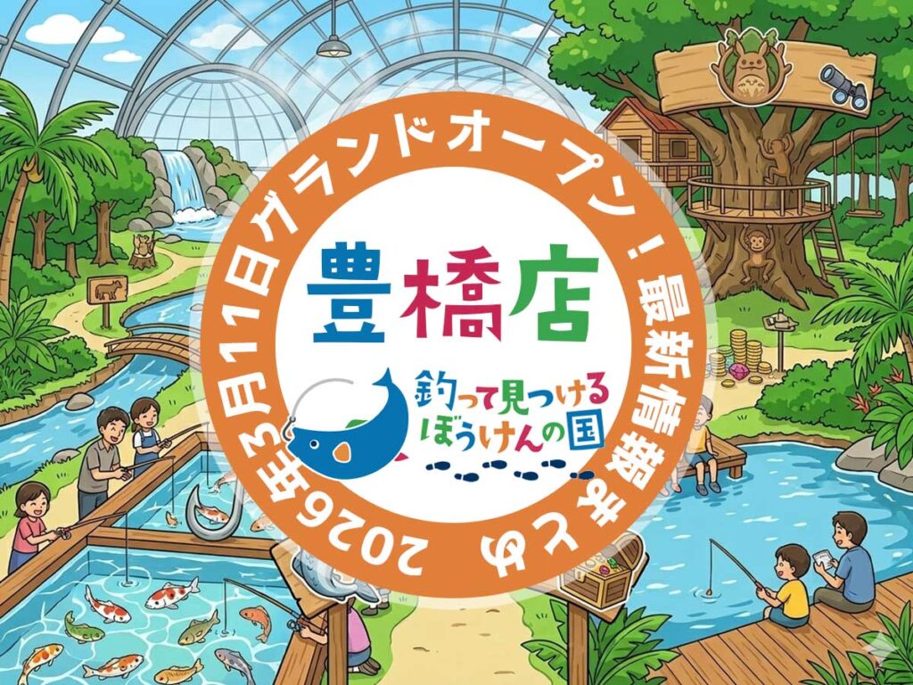 釣って見つけるぼうけんの国 豊橋店