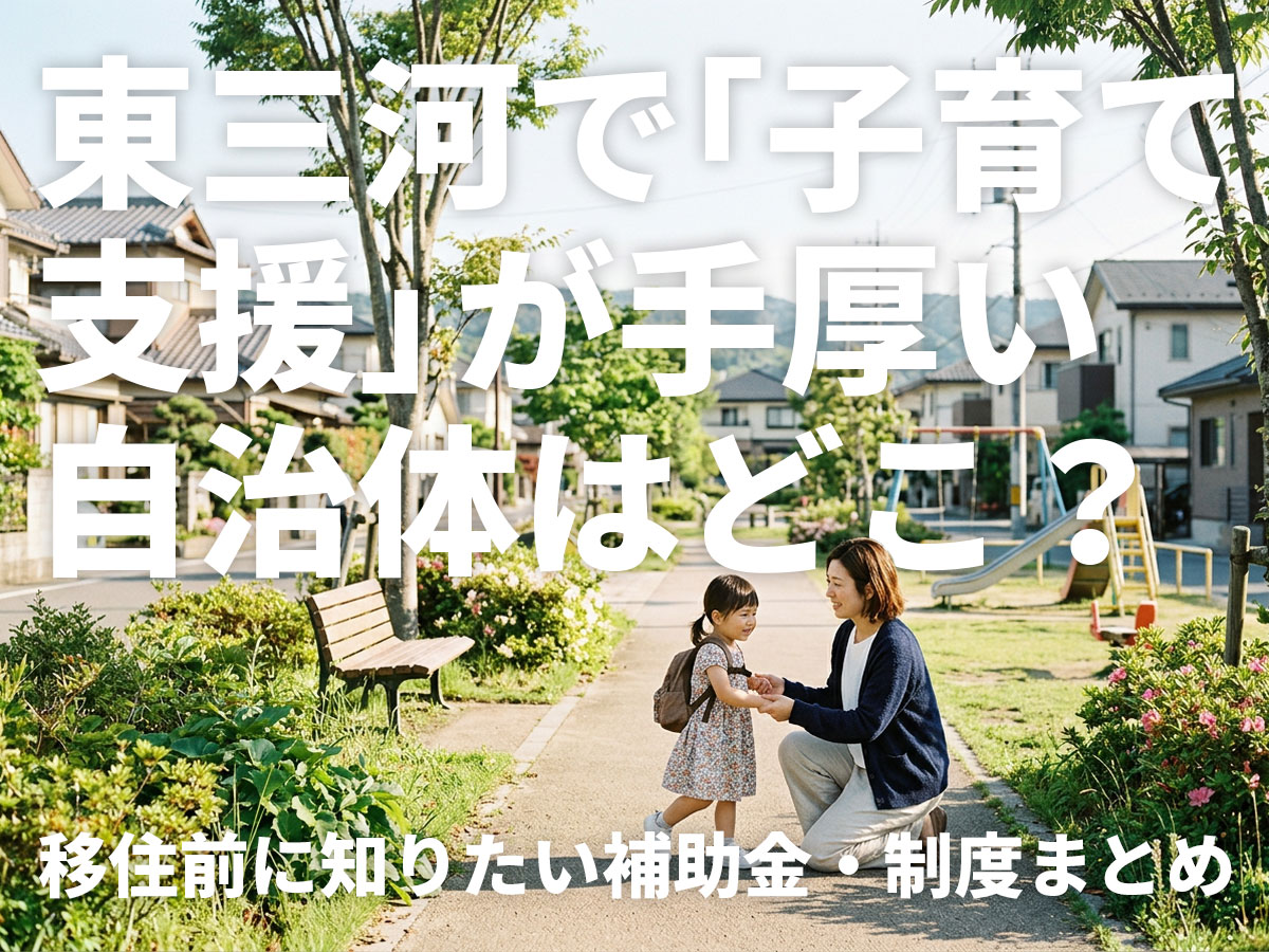 東三河子育て支援自治体まとめ