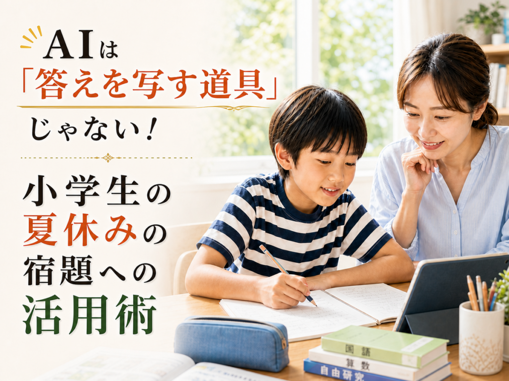 AI活用-夏休みの宿題