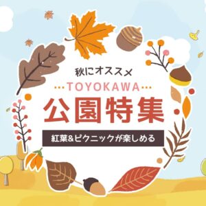 豊川市公園_ピクニック紅葉